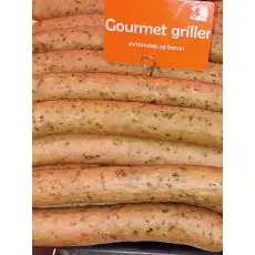 Gourmet griller m/ramsløg og bacon - 